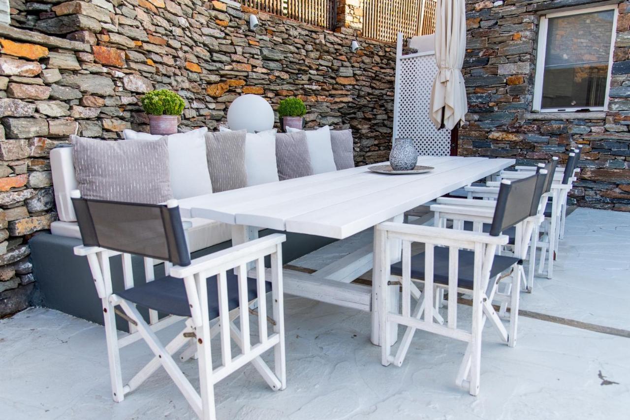 Luxurious Villa Lune With A Swimming Pool And A Fantastic Sea And Sunset View Ioulis Ngoại thất bức ảnh